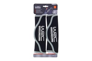 Wrc Μαξιλαράκια Ζώνης Αυτοκινήτου Γκρι/Μαύρο Μαύρα 2τμχ (007336)