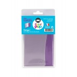Color Pop Θήκη Εγγράφων Αυτοκινήτου Μώβ Purple Για Δίπλωμα Οδήγησης (550053)