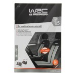 Wrc Racing Σετ Καλύμματα Αυτοκινήτου 9τμχ Πολυεστερικά Μαύρα (007588)