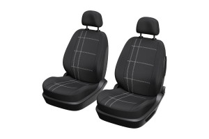 Xl Cover Μπροστινά Καλύμματα Αυτοκινήτου 4τμχ Πολυεστερικάμαύρα (167001)