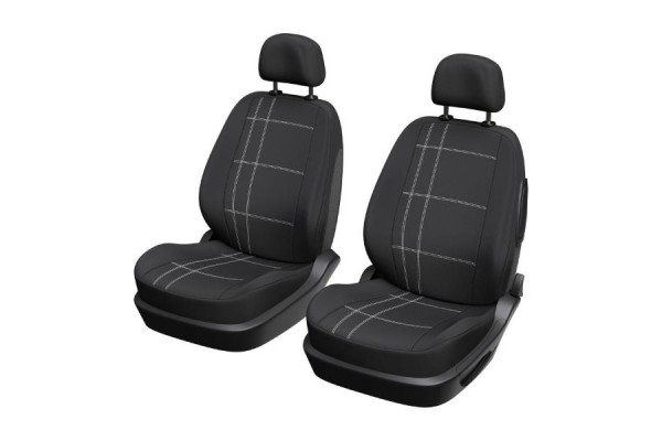 Xl Cover Μπροστινά Καλύμματα Αυτοκινήτου 4τμχ Πολυεστερικάμαύρα (167001)