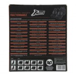 Xl Cover Σετ Καλύμματα Αυτοκινήτου 9τμχ Πολυεστερικά Μαύρα/Γκρι (167004)