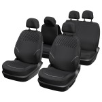 Xl Cover Σετ Καλύμματα Αυτοκινήτου 10τμχ Πολυεστερικά Complete Set Of Special Sedan And Suv Car Covers Μαύρα (167005)