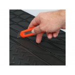 Carpoint Πατάκι Πορτμπαγκάζ Universal 1τμχ Από Λάστιχο Μαύρο 120x80cm(0314438)