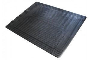 Xl Cover Πατάκι Πορτμπαγκάζ Universal 1τμχ Από Λάστιχο Μαύρο 100x130cm(165304)