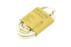 Grabngo Καλώδιοusb To Micro Usb Cable Λευκό 1m (0516877)