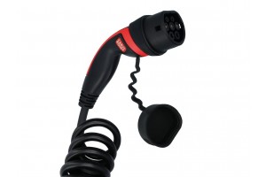 Carpoint Ev Spiral Charging Cable Type2>Type2 16A 3Phase 400VAC 6m (0280012)