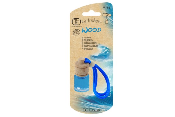 Top Fragrance Κρεμαστό Αρωματικό Υγρό Αυτοκινήτου Wood Ocean 5ml (009345)