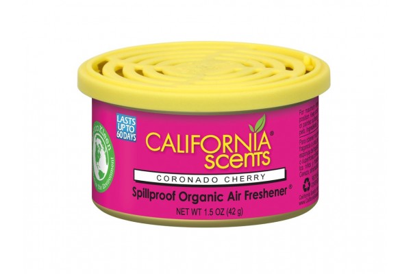 California Scents Αρωματική Κονσέρβα Κονσόλας/Ταμπλό Αυτοκινήτου Car Scents Coronado Cherry 42gr (1711606)