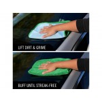 Turtle Wax Clear Vue Glass Towel Πανί Μικροϊνών Καθαρισμού / Γυαλίσματος / Στεγνώματος Για Τζάμια Αυτοκινήτου Γκρι 35x40cm (1831237)
