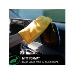 Turtle Wax Πανί-Γάντι Μικροϊνών Καθαρισμού Για Εσωτερικά Πλαστικά - Ταμπλό Αυτοκινήτου Κίτρινο 22x17cm (1831238)