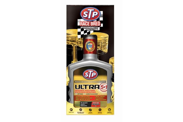 Stp Ultra 5 In 1 Petrol System Cleaner 400ml,