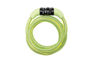 Masterlock Λουκέτο Συρματόσχοινο Ποδηλάτου Με Συνδυασμό 1.2m Φ8mm,