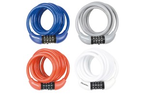 Masterlock Συρματόσχοινο Ποδηλάτου Με Συνδυασμό Σε Διάφορα χρώματα, 8221EURDPROCOL, Μaster Lock