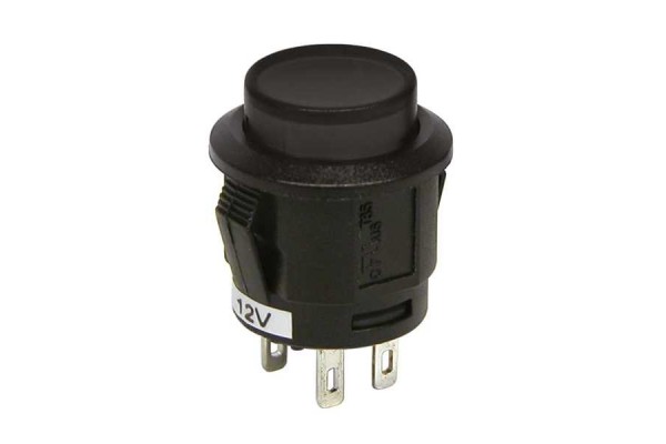 Carpoint Διακόπτης On/Off Αυτοκινήτου 12V 20A Μαύρο (0810684)