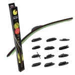 Υαλοκαθαριστήρες Σετ 2τμχ Για Smart Crossblade 2002-2003 Οδηγού 525mm Συνοδηγού 525mm Imuri