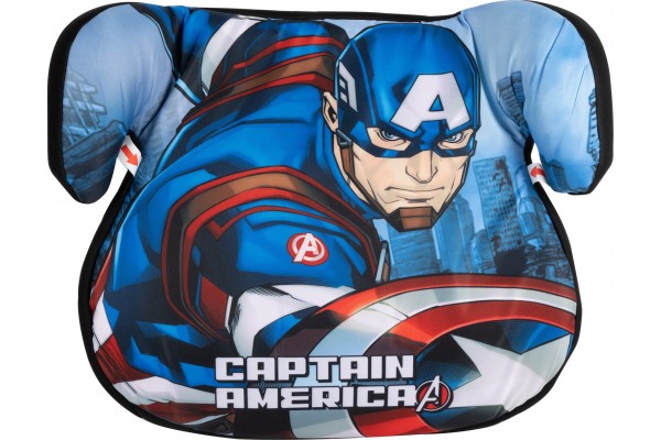 Καθισματάκι Αυτοκινήτου Booster Παιδικό 15-36kg Captain America 1τμχ Colzani