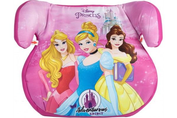 Καθισματάκι Αυτοκινήτου Booster Παιδικό 15-36kg Princess Cinderella - Belle - Sleeping Beauty 1τμχ Colzani