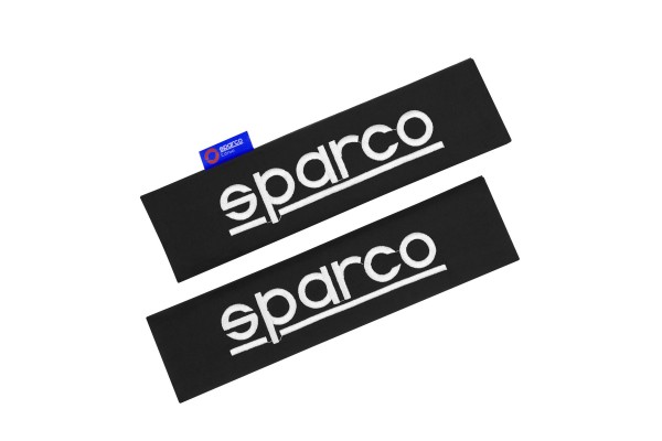 Μαξιλαράκια Ζώνης Μαύρα 2τμχ Sparco