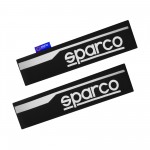 Μαξιλαράκια Ζώνης Μαύρο 2τμχ Sparco