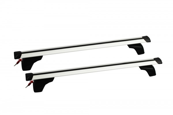 Σετ Μπάρες Οροφής Αλουμινίου Με Τα Πόδια 127εκ Για Peugeot 208 3D 2011-2019 2τμχ Pacific Airflow G3
