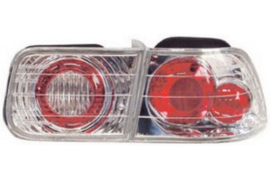 Autoline Lexus Πίσω Φανάρια για Honda Civic 2D/4D 1992 2τμχ