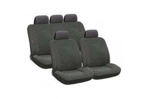 Καλυμματα Σετ Βελουτε Razor X ΓΚΡΙ, 9ΤΕΜ.