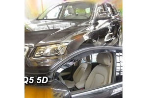Heko Σετ Ανεμοθραύστες Μπροστινοί για Audi A1 3D 2010 2τμχ
