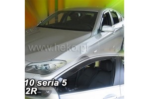 Heko Σετ Ανεμοθραύστες Μπροστινοί για BMW 5 F10/F11 4D/5D 2010-2017 2τμχ
