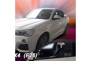 Heko Σετ Ανεμοθραύστες Μπροστινοί για BMW Σειρά 2 F45 Active Tourer 5D 2015 2τμχ