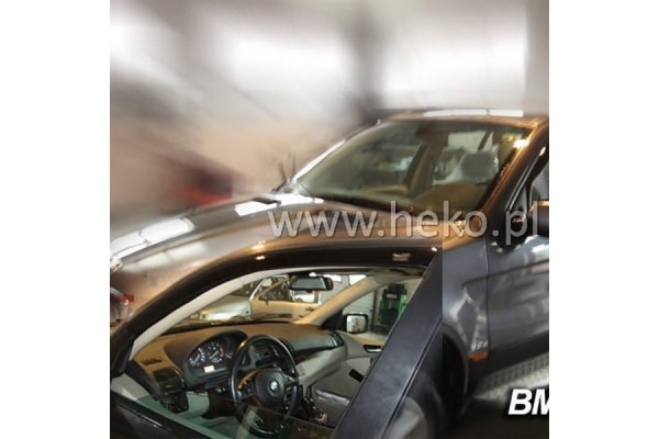 Heko Σετ Ανεμοθραύστες Μπροστινοί για BMW X5 5D E53 1999-2006 2τμχ