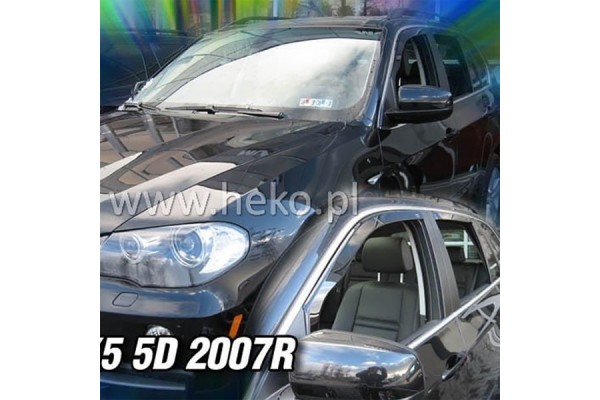 Heko Σετ Ανεμοθραύστες Μπροστινοί για BMW X5 5D E70 2006-2013 2τμχ
