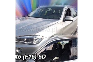 Heko Σετ Ανεμοθραύστες Μπροστινοί για BMW X5 F15 5D 2013 2τμχ