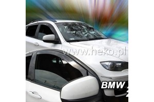 Heko Σετ Ανεμοθραύστες Μπροστινοί για BMW X6 E71 5D 2007 2τμχ