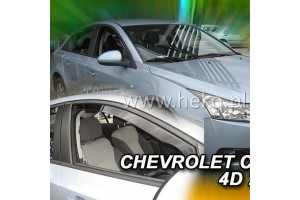 Heko Σετ Ανεμοθραύστες Μπροστινοί για Chevrolet Cruze 4D 2009 2τμχ