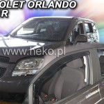 Heko Σετ Ανεμοθραύστες Μπροστινοί για Chevrolet Orlando 5D 2011 2τμχ