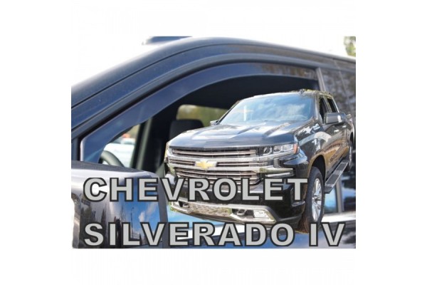 Heko Σετ Ανεμοθραύστες Μπροστινοί για Chevrolet Silverado 4D 2019 2τμχ