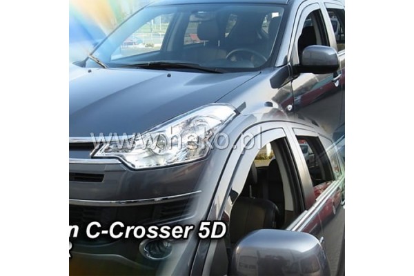 Heko Σετ Ανεμοθραύστες Μπροστινοί για Citroen C-Crosser 5D/Peugeot 4007 5D 2τμχ