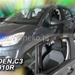 Heko Σετ Ανεμοθραύστες Μπροστινοί για Citroen C3 5D 2009-2017 2τμχ