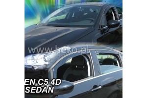 Heko Σετ Ανεμοθραύστες Μπροστινοί για Citroen C5 4D/5D 2008 2τμχ