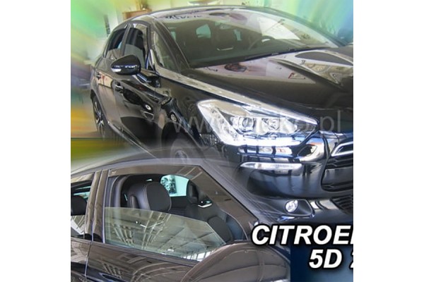 Heko Σετ Ανεμοθραύστες Μπροστινοί για Citroen DS5 5D 2012 2τμχ