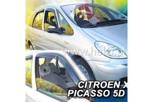 Heko Σετ Ανεμοθραύστες Μπροστινοί για Citroen Xsara Picasso 5D 1999 2τμχ