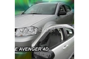 Heko Σετ Ανεμοθραύστες Μπροστινοί για Dodge Avenger 4D 2008 2τμχ