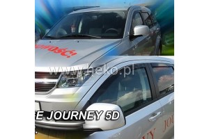 Heko Σετ Ανεμοθραύστες Μπροστινοί για Dodge Journey 5D 2008/Fiat Freemont 5D 2011 2τμχ