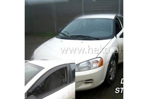 Heko Σετ Ανεμοθραύστες Μπροστινοί για Dodge Stratus 4D 2001 2τμχ