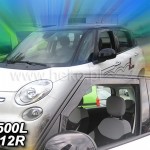 Heko Σετ Ανεμοθραύστες Μπροστινοί για Fiat 500 L 5D 2012 2τμχ