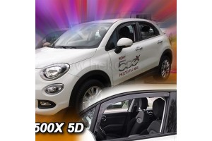 Heko Σετ Ανεμοθραύστες Μπροστινοί για Fiat 500 X 5D 2015 2τμχ