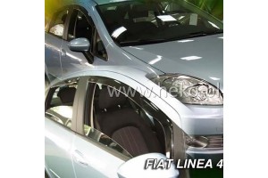 Heko Σετ Ανεμοθραύστες Μπροστινοί για Fiat Linea 4D 2007 2τμχ