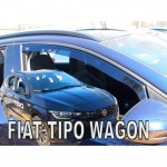 Heko Σετ Ανεμοθραύστες Μπροστινοί για Fiat Tipo 4D/5D Sedan HTB Wagon 2016 2τμχ