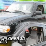 Heko Σετ Ανεμοθραύστες Μπροστινοί για Ford Explorer II 3D 1995-2003 2τμχ